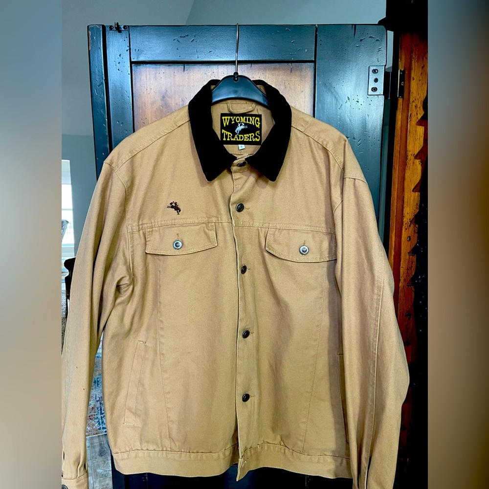 Wyoming Traders Chisholm Conceal Carry Canvas Jacket Color Tan